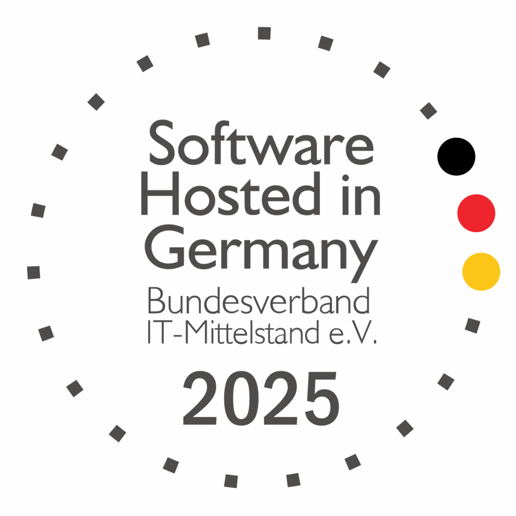 Software hosted in Germany